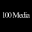 100 Media logo