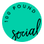 100 Pound Social logo