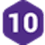 10 Digital logo