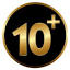 10 Plus Brand logo