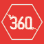 360 ELEVATED Marketing. Advertising. Public Relations. logo