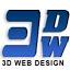 3D Web Design logo