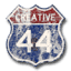 44 Creative logo