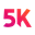 5K logo