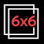 6x6 Design logo