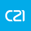 C21 new media design logo