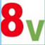 NV8V logo