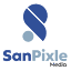 SanPixle Media logo